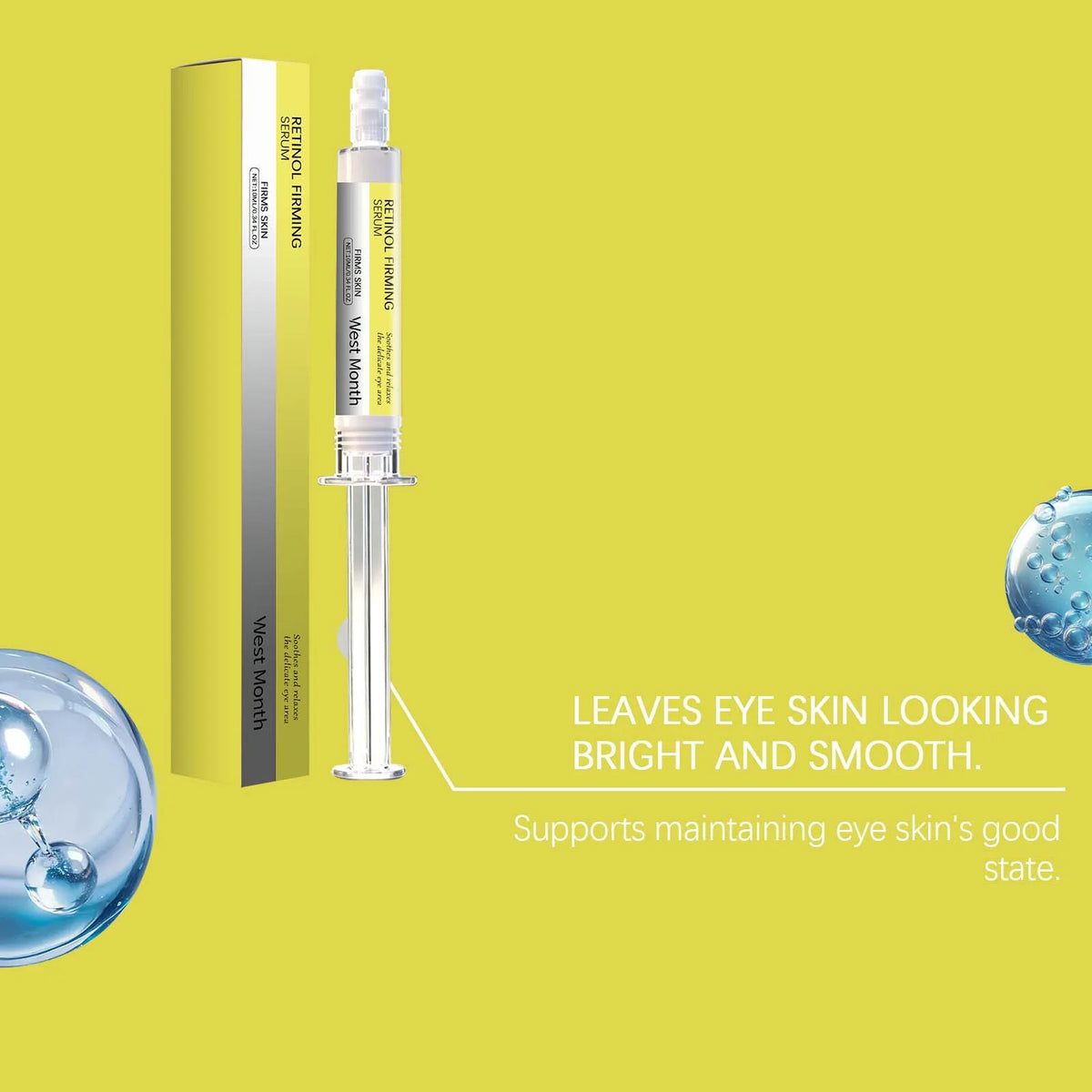 WEST MONTH Retinol Eye Cream – Firming & Moisturizing Retinol Eye Cream SWANS
