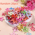 20-Pack Star BB Hair Clips for Girls – Colorful Kids Barrettes Kids Hair Clips SWANS 20pcs