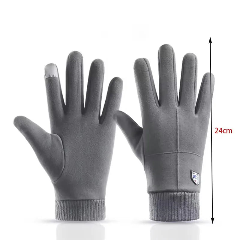 Winter Fleece Gloves – Waterproof Windproof Touch Screen Winter Sports Gloves SWANS