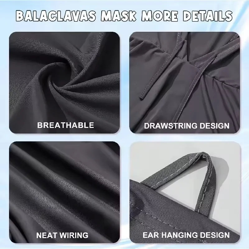 Balaclava Face Mask UV Protection Breathable Neck Cover Balaclava Face Mask SWANS