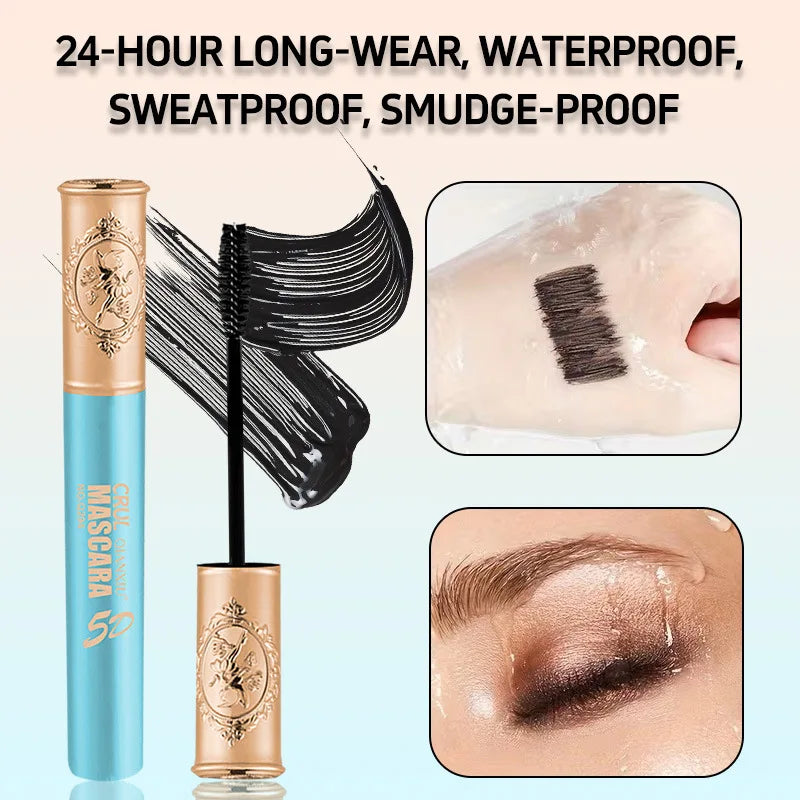 Waterproof Volumizing Mascara – Lengthening & Curling Black Waterproof Mascara SWANS