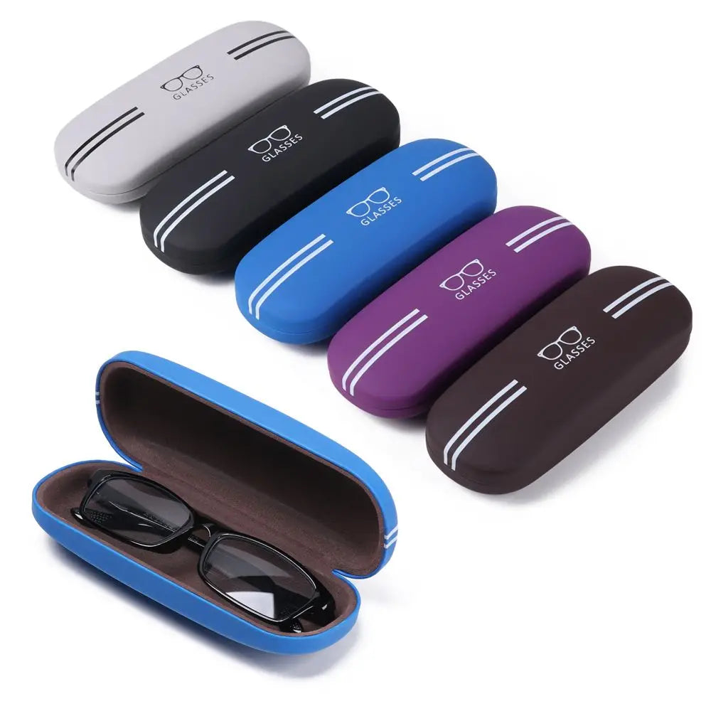 Waterproof Hard Leather Glasses Case – Sunglasses & Spectacle Box Eyewear Case SWANS