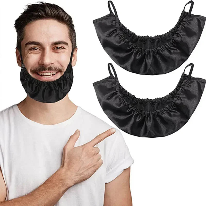 Men's Adjustable Beard Cover Bib – Waterproof Styling Cape Beard Grooming Bib SWANS