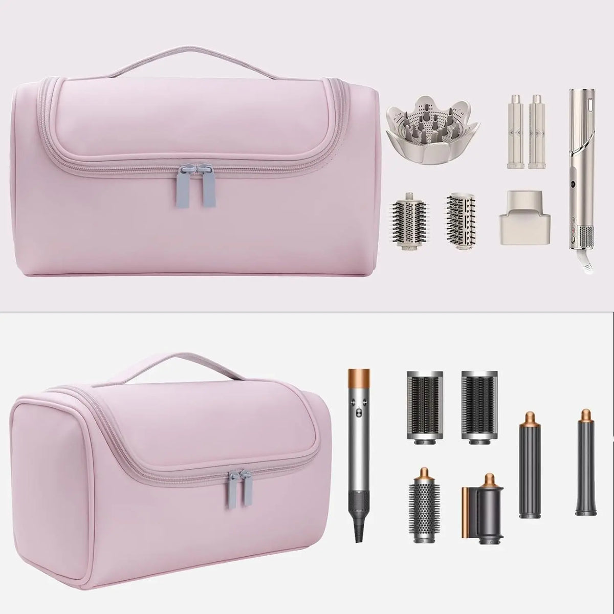Portable Hair Dryer Bag – Travel Organizer for Dyson Airwrap Hair Tool Storage Bag SWANS