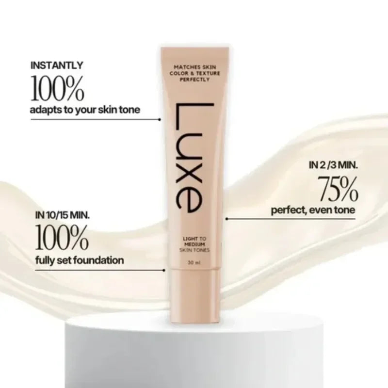 Luxe Magic Color Changing Foundation – Full Coverage 30ml Color Changing Foundation SWANS