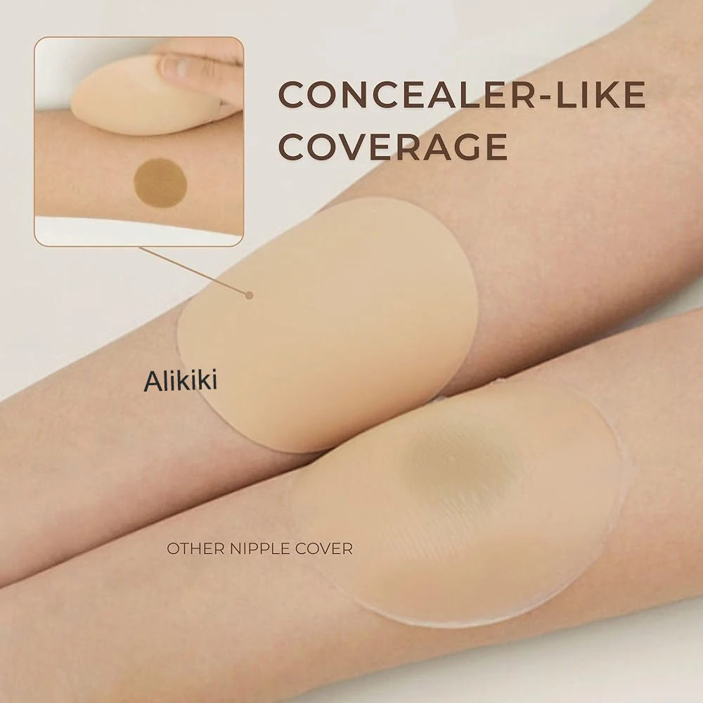Silicone Nipple Covers – Invisible Adhesive Pasties for Women Nipple Covers SWANS