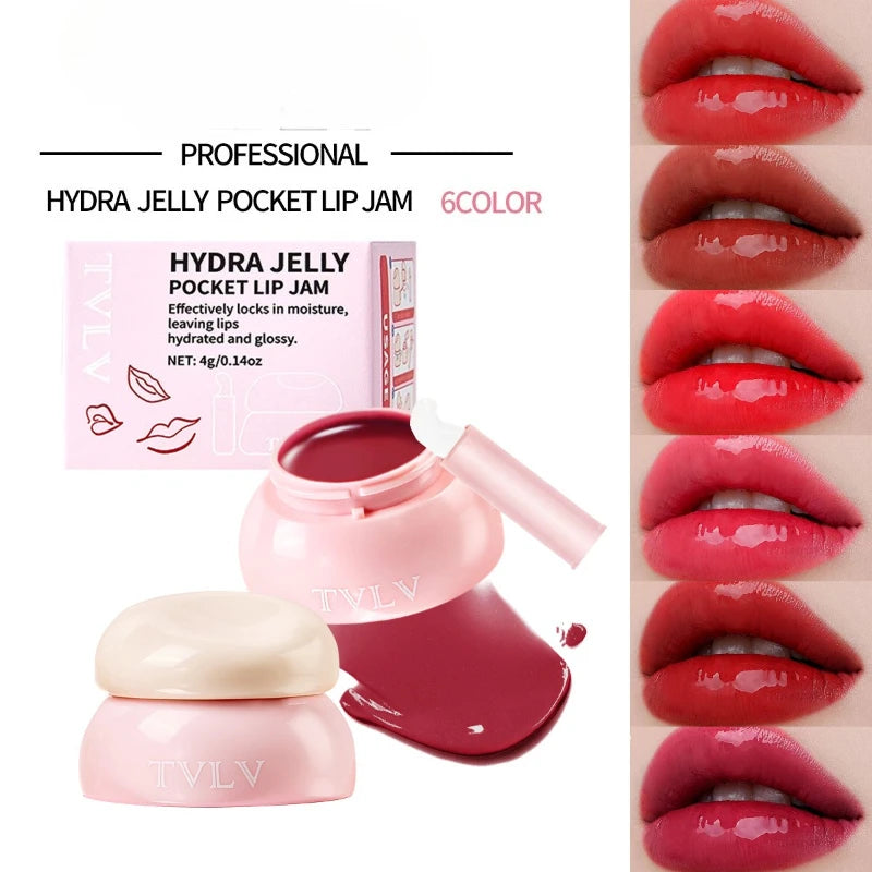 TVLV Jelly Lip Mask – Tinted Moisturizing Lip Balm 4g Tinted Lip Balm SWANS