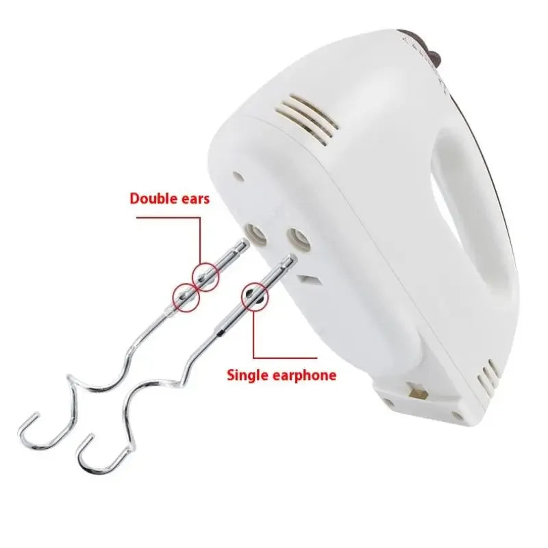 Stainless Steel Egg Beater Stirring Hook & Kneading Stick Set Mixer Attachment Set SWANS