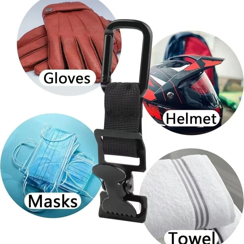 Reflective Nylon Glove Holder Strap – Clip & Hook Styles Glove Holder Strap SWANS