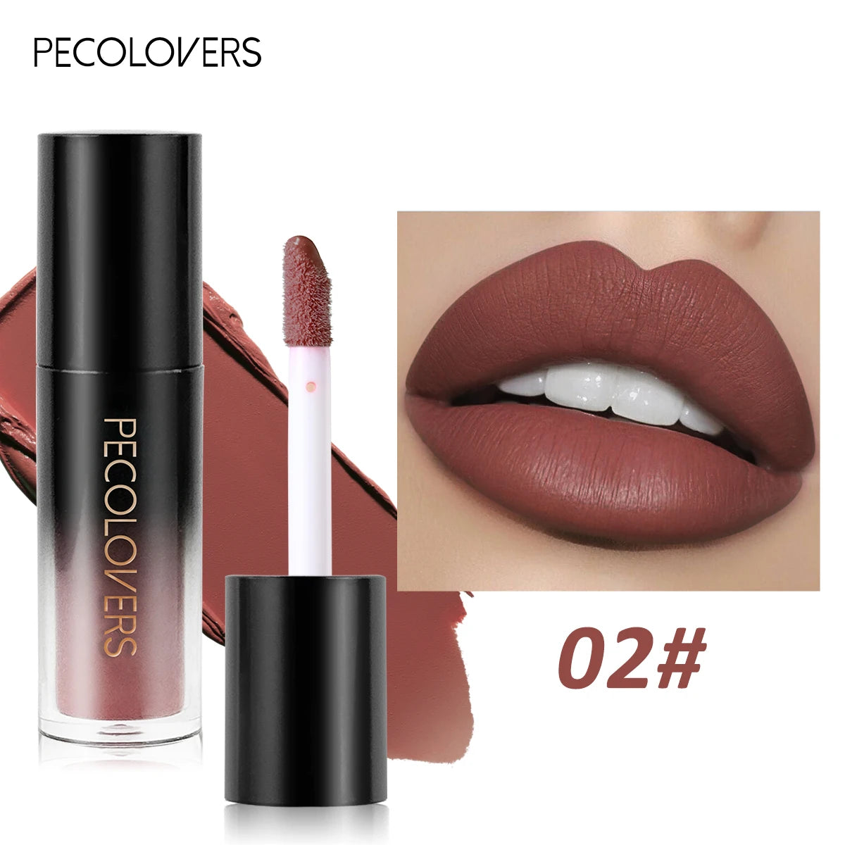 SWANS Waterproof Liquid Lipstick – Creamy & Long-Lasting
