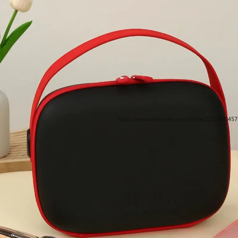 Fungoofun Large Travel Cosmetic Bag – EVA 3D Makeup Organizer Travel Cosmetic Bag SWANS