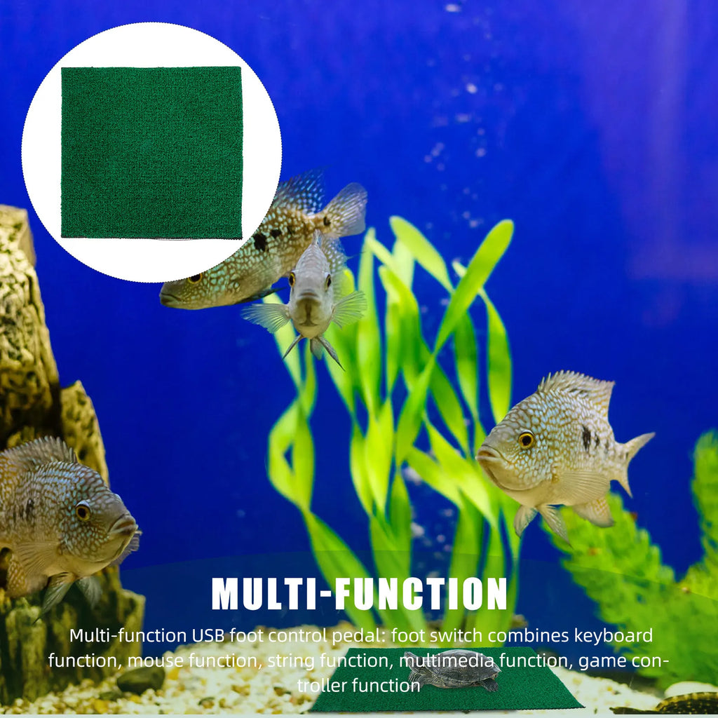 Artificial Grass Mat – Turtle Basking Platform & Tank Decor Reptile Habitat Mat SWANS