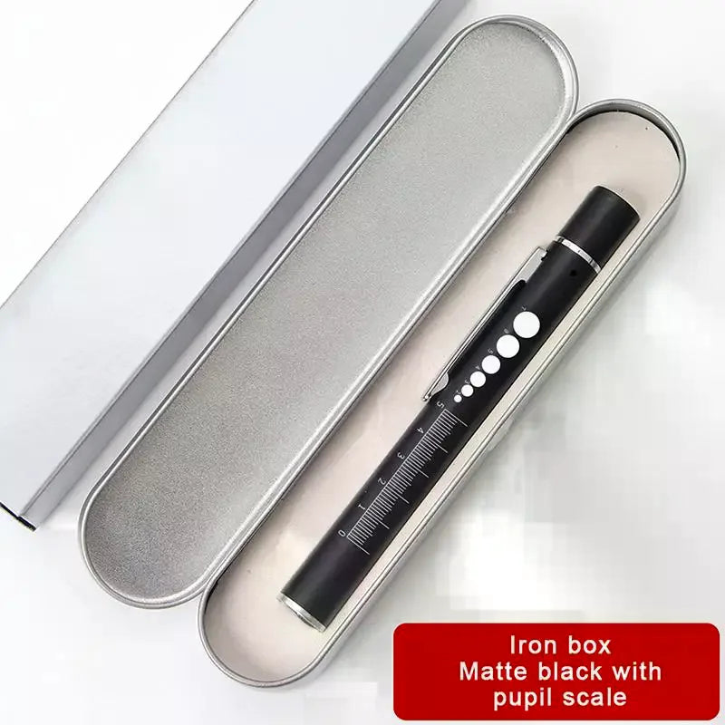 YOVIP Dual LED Clinical Penlight – USB Rechargeable Steel Clinical Penlight SWANS