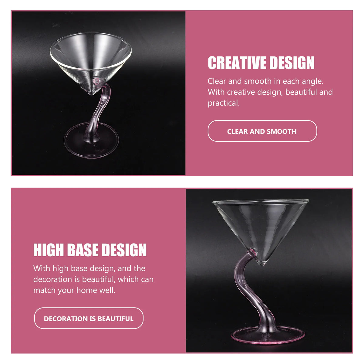 Glass Ice Cream Cup – Footed Dessert & Parfait Goblet Glass Dessert Cup SWANS