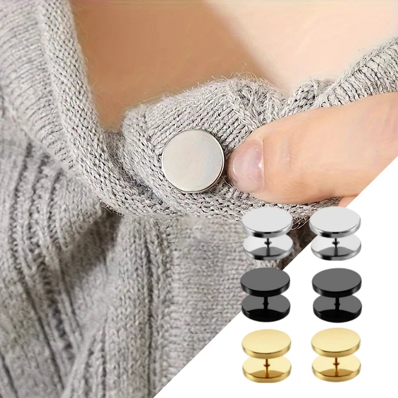 No-Sew Spiral Buttons for Sweaters & Cardigans – 2/6 Pack Knitwear Buttons SWANS