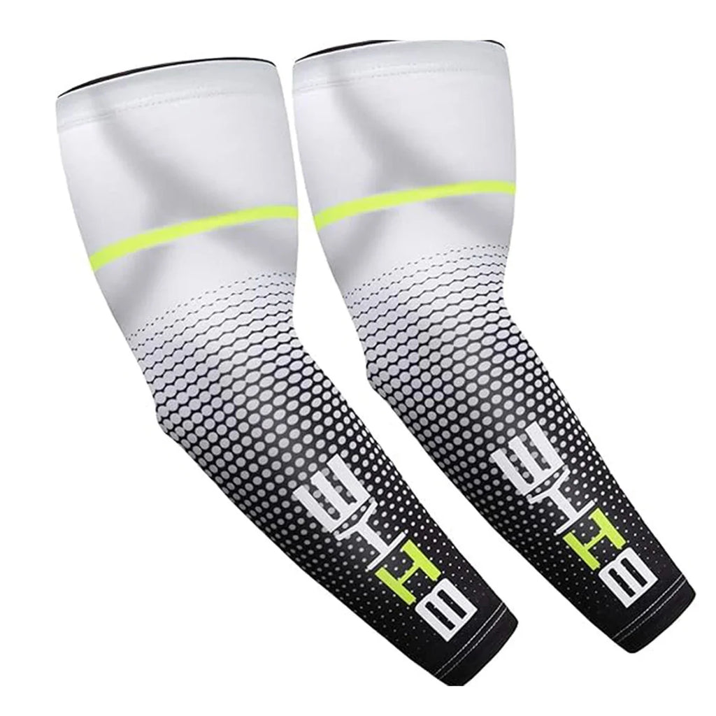 SWANS UPF 50+ Ice Silk Arm Sleeves – UV Cooling Cycling UV Arm Sleeves SWANS