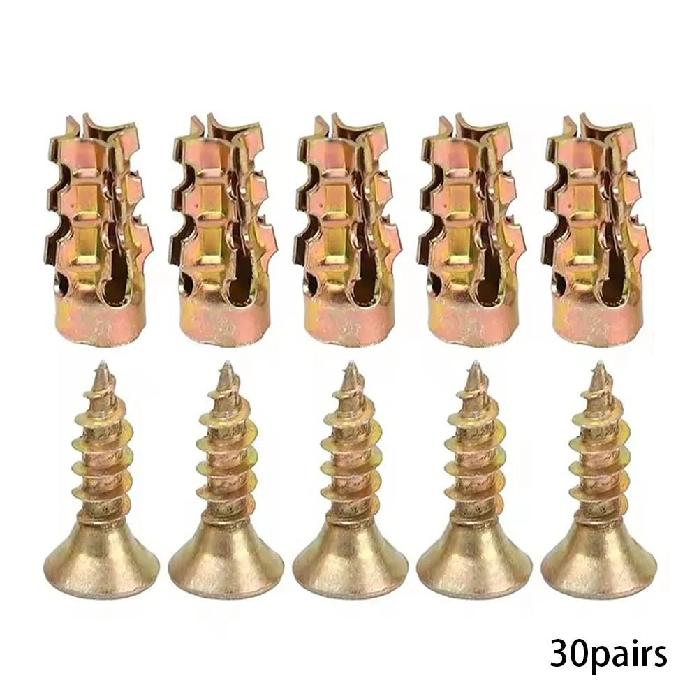 6×14mm Door Hinge Thread Repair Screws & Wall Anchors Thread Repair Screws SWANS 30packs