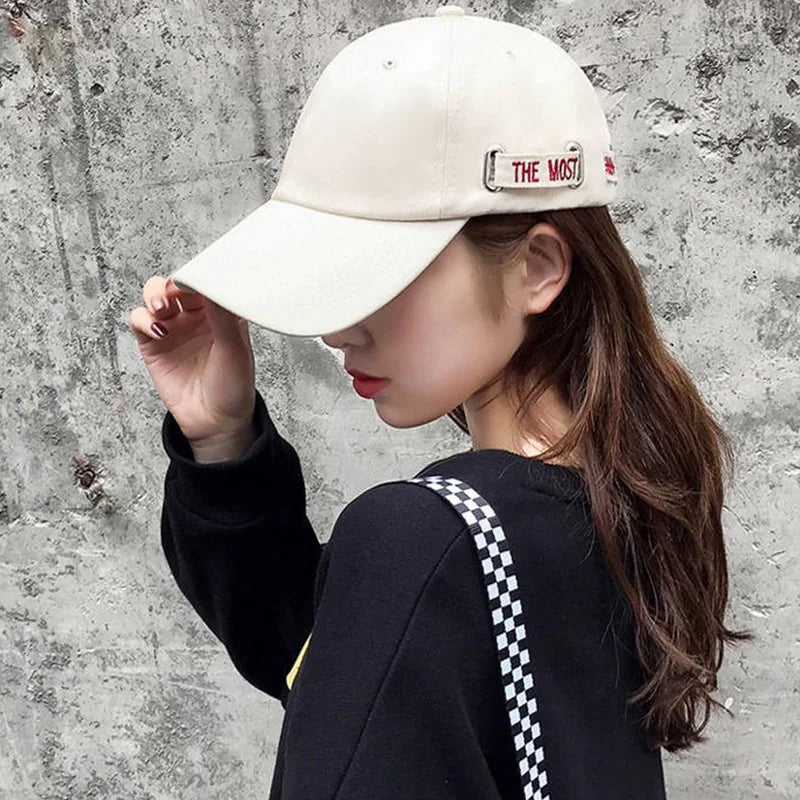 Letter Embroidery Baseball Cap – Unisex Streetwear Sun Hat Baseball Cap SWANS