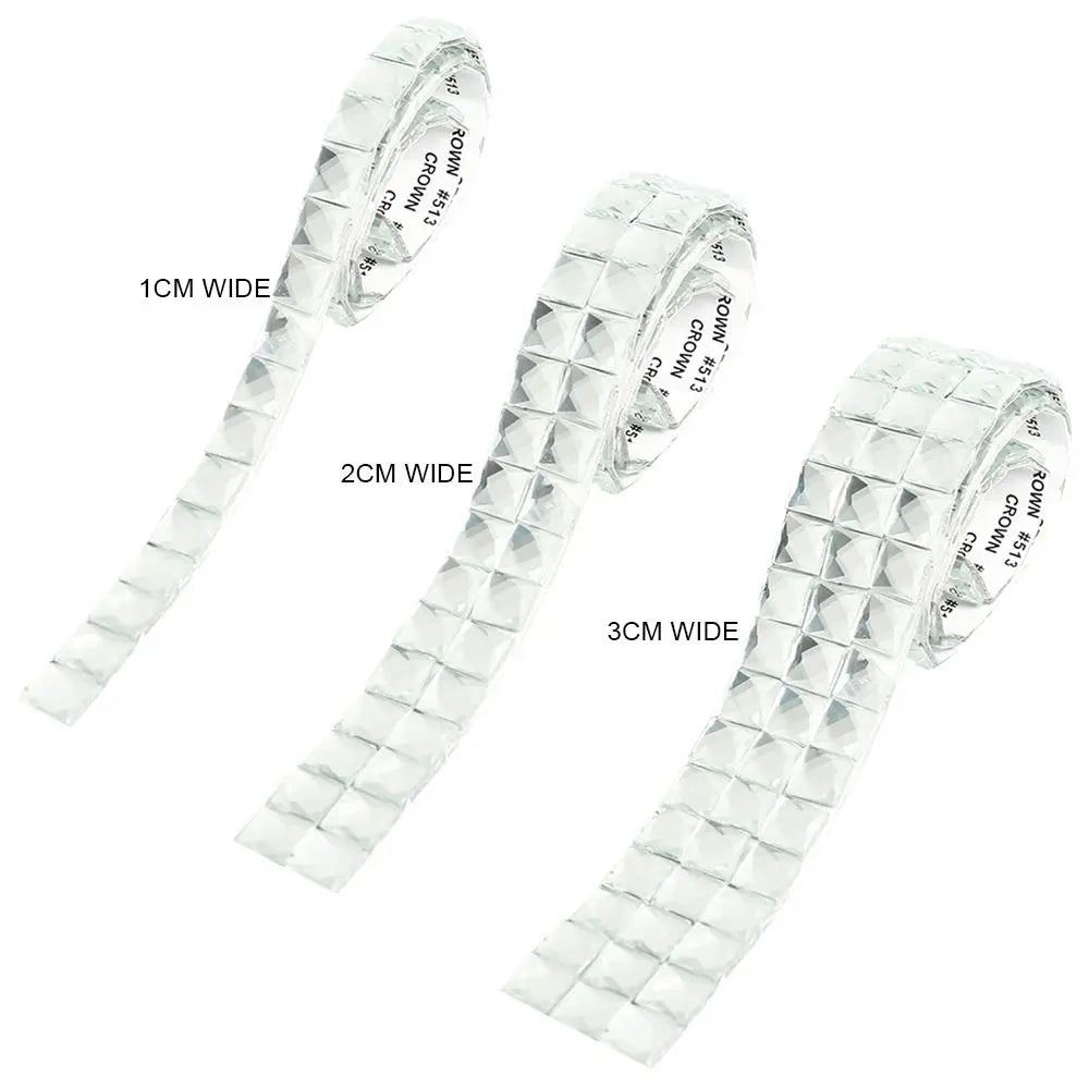 Self-Adhesive Mirror Mosaic Tiles – Glass Wall Sticker Roll 90cm Mirror Mosaic Sticker SWANS