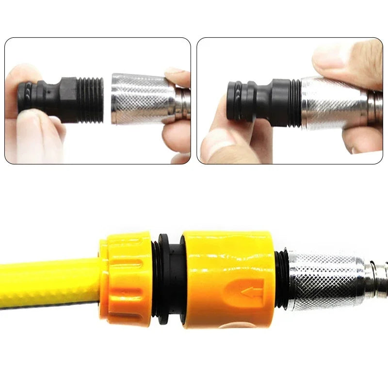 2-Pack 1/2" Hose Thread Adapter – Garden & Car Wash Connector Hose Tap Adapter SWANS