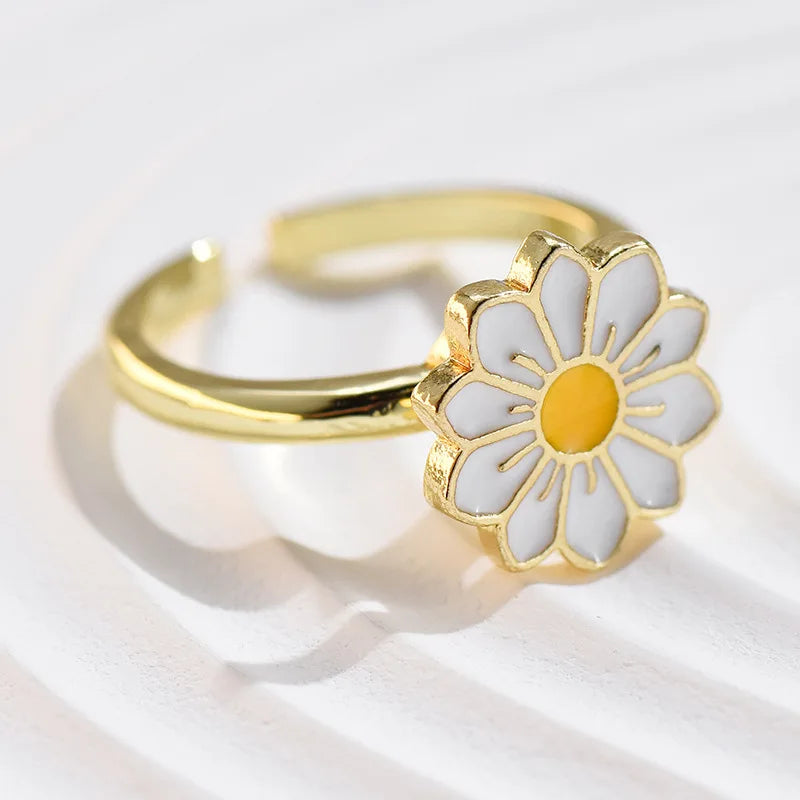 Adjustable Butterfly Spinner Ring – Fashion Alloy Ring for Women Fashion Ring SWANS Daisy B