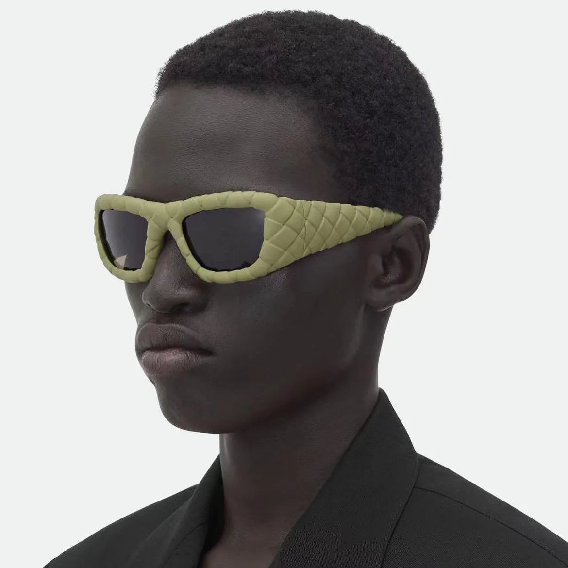 Y2K Big Frame Rhombus Sunglasses UV400 Punk Vintage Style Fashion Sunglasses SWANS