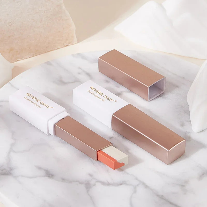 Double Color Eyeshadow Stick – Glitter, Shimmer & Matte Eyeshadow Stick SWANS