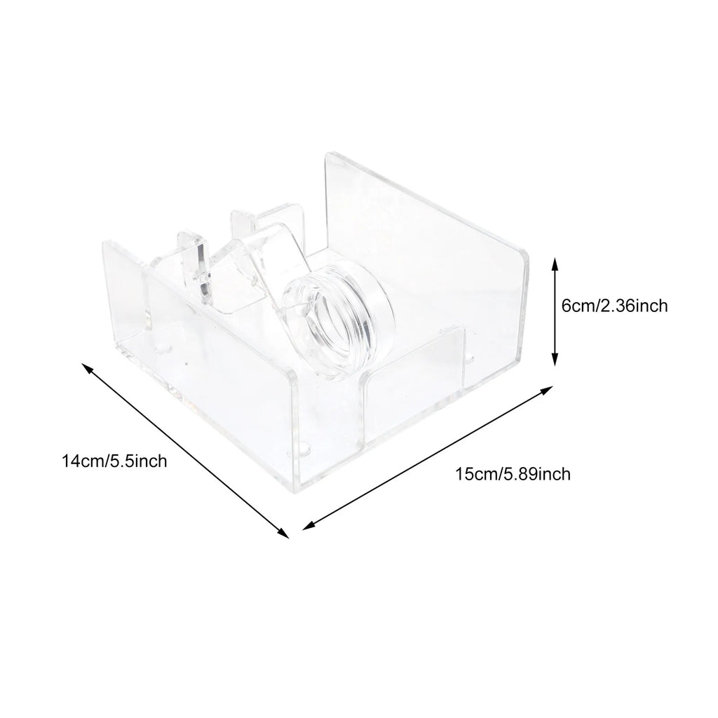 Clear Acrylic Napkin Holder – Large Capacity Gravity Dispenser Napkin Dispenser SWANS
