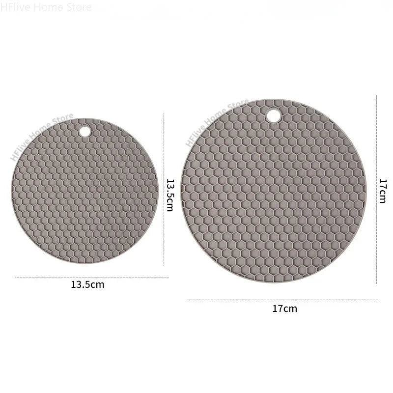 SWANS Silicone Trivet Mat – Non-Slip Heat-Resistant Coaster Silicone Trivet Mat SWANS