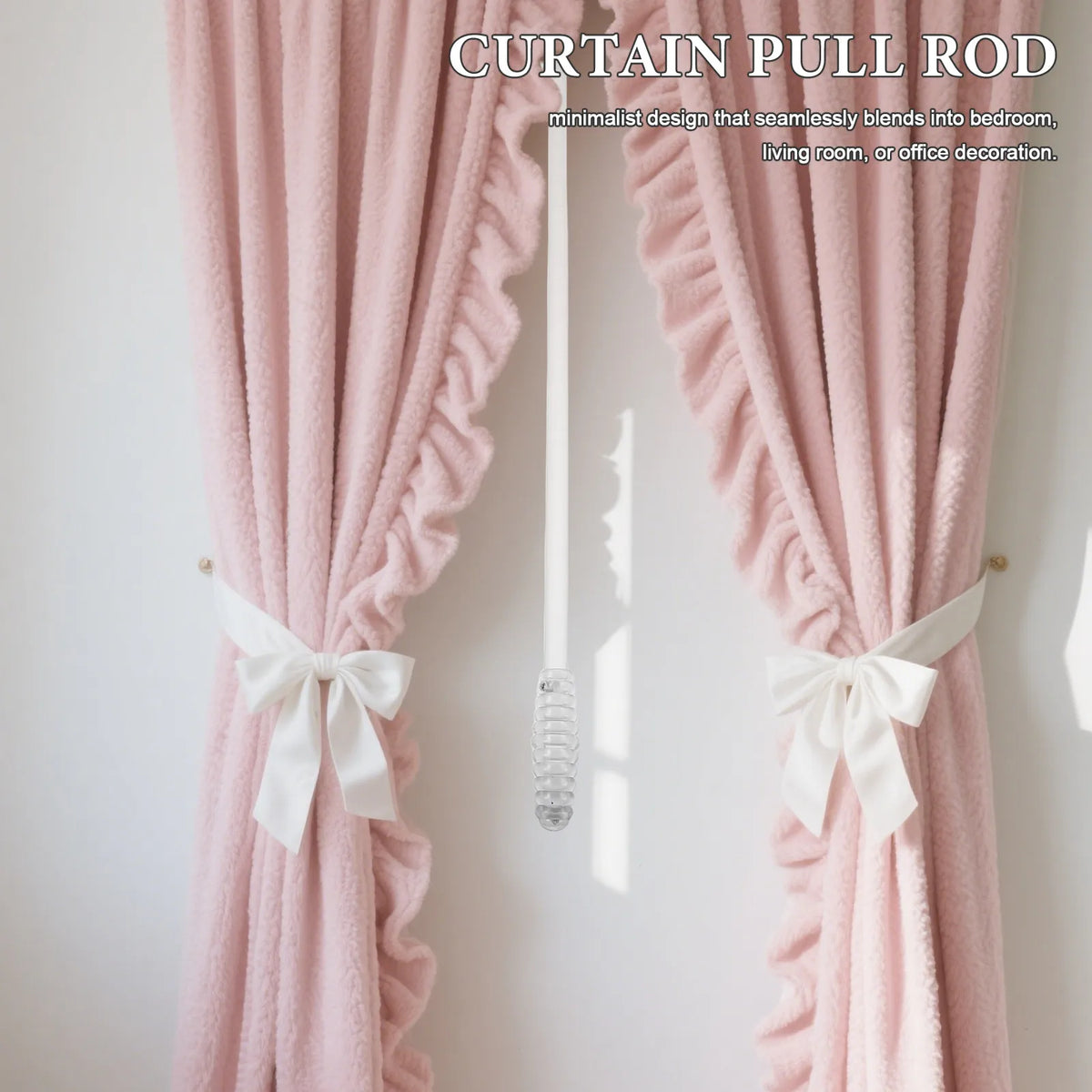 Curtain Pull Wand – Blind Tilt Rod & Drapery Pull Wand 40" Curtain Pull Wand SWANS