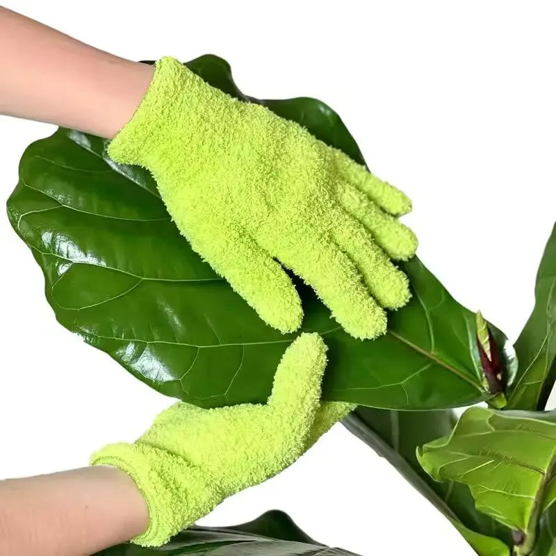 Microfiber Dusting Glove – Stretchable Cleaning Mitt for Car & Home Microfiber Cleaning Glove SWANS