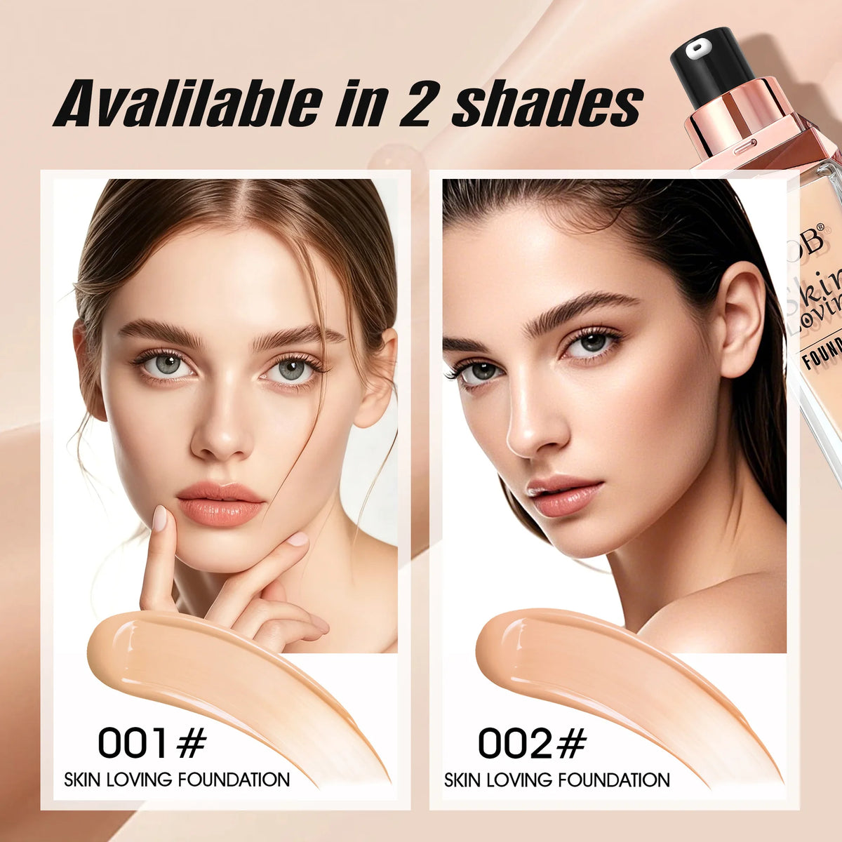 SWANS Long-Lasting Liquid Foundation – Moisturizing Concealer Liquid Foundation SWANS