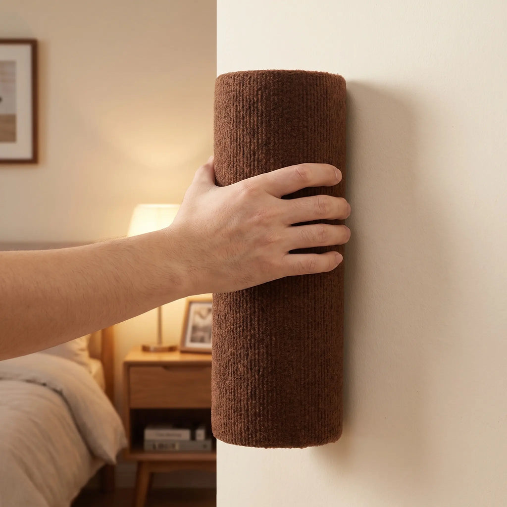 2-Pack Wall-Mount Self-Adhesive Cat Scratching Posts | No Drill Cat Scratching Post SWANS