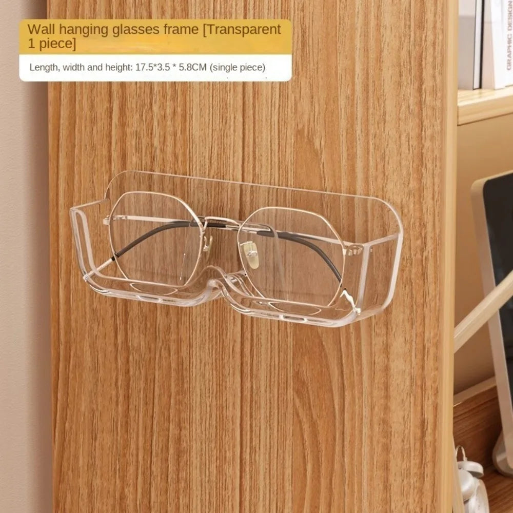 Wall-Mounted Glasses Holder – No-Drill Sunglasses Storage Rack Glasses Storage Rack SWANS