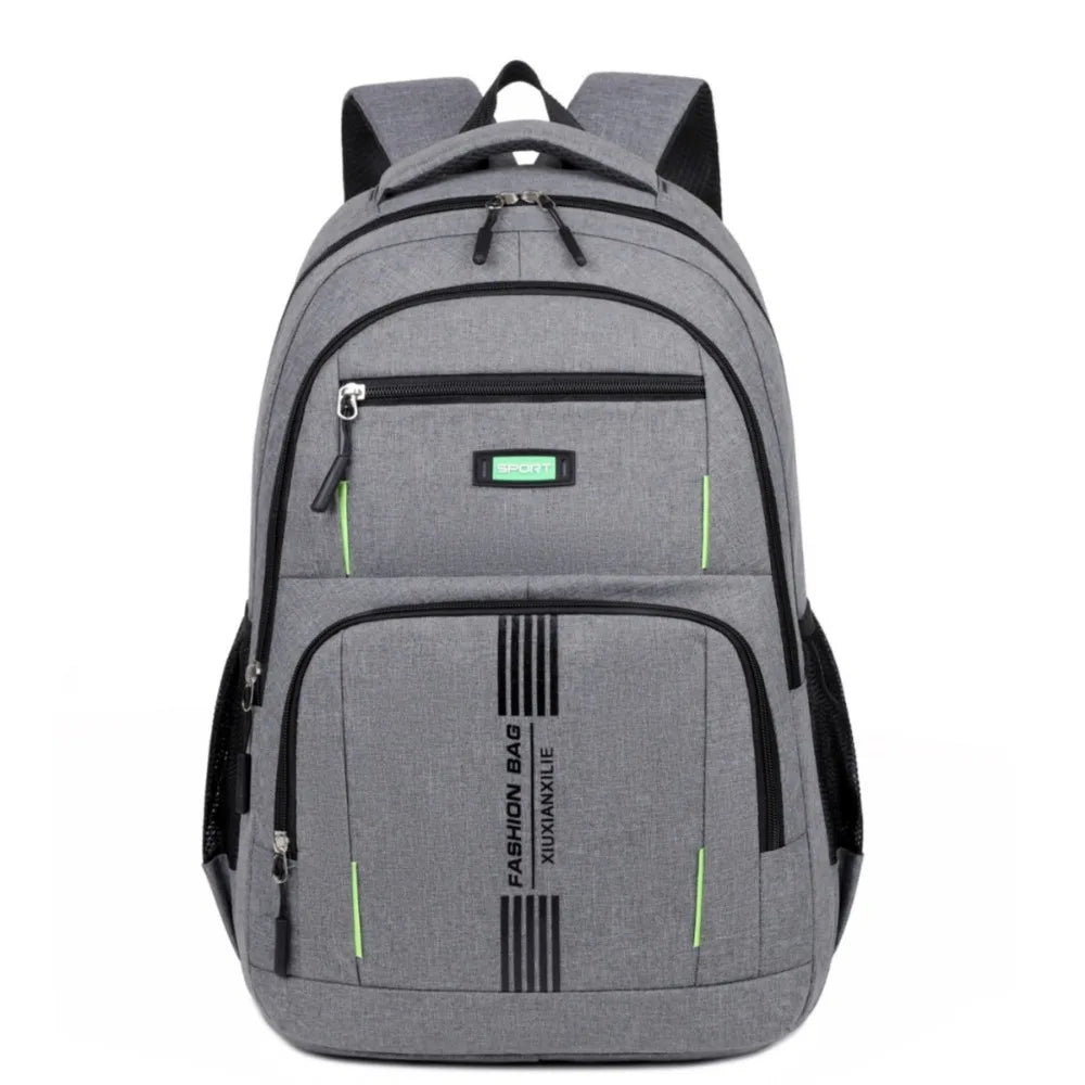 Waterproof Multi-Layer Oxford Backpack – Business & Travel Travel Backpack SWANS Grey