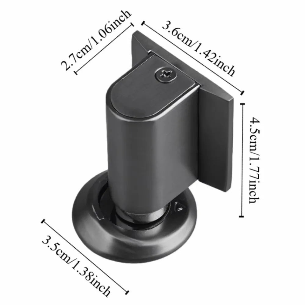 Magnetic Door Stopper – Windproof Punch-Free Floor Mount Magnetic Door Stopper SWANS