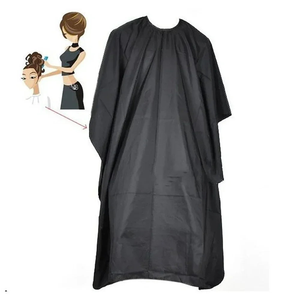 SWANS Waterproof Barber Cape – Pro Salon Haircut Gown Barber Haircut Cape SWANS