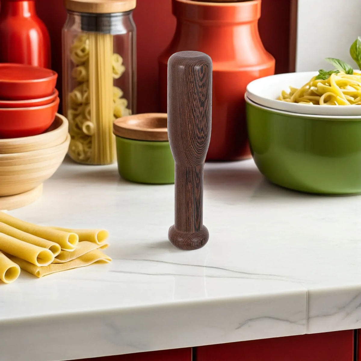 Wooden Fermentation Tamper – Sauerkraut Kimchi Pickle Tool Fermentation Tamper SWANS