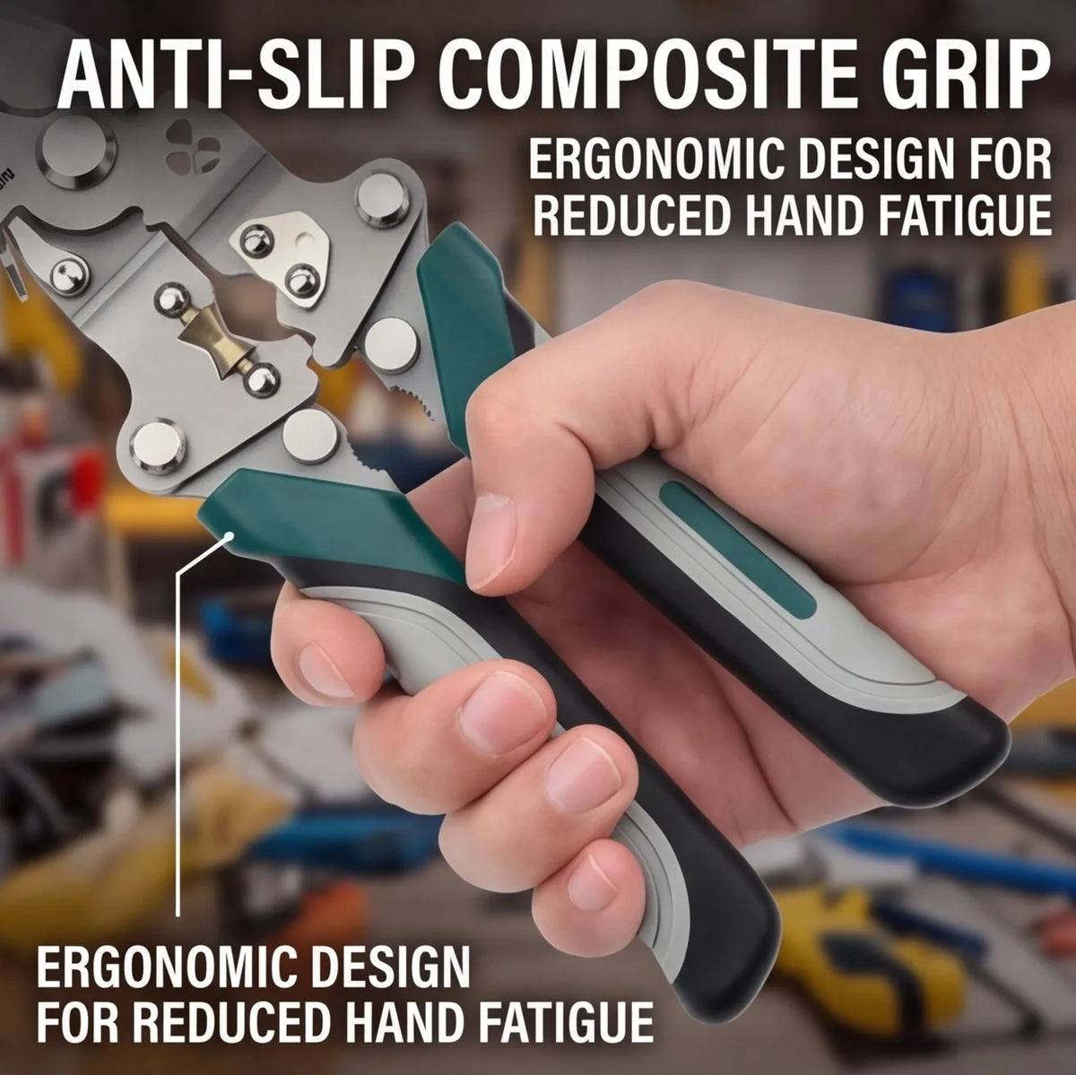2-Pack Foldable Wire Stripper Pliers – Cutter & Crimper Tool Wire Stripper Pliers SWANS