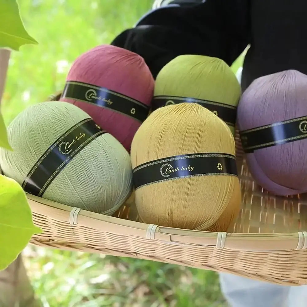 Silk Cotton Lace Yarn – Thin Crochet & Knitting Yarn for Shawls Lace Knitting Yarn SWANS