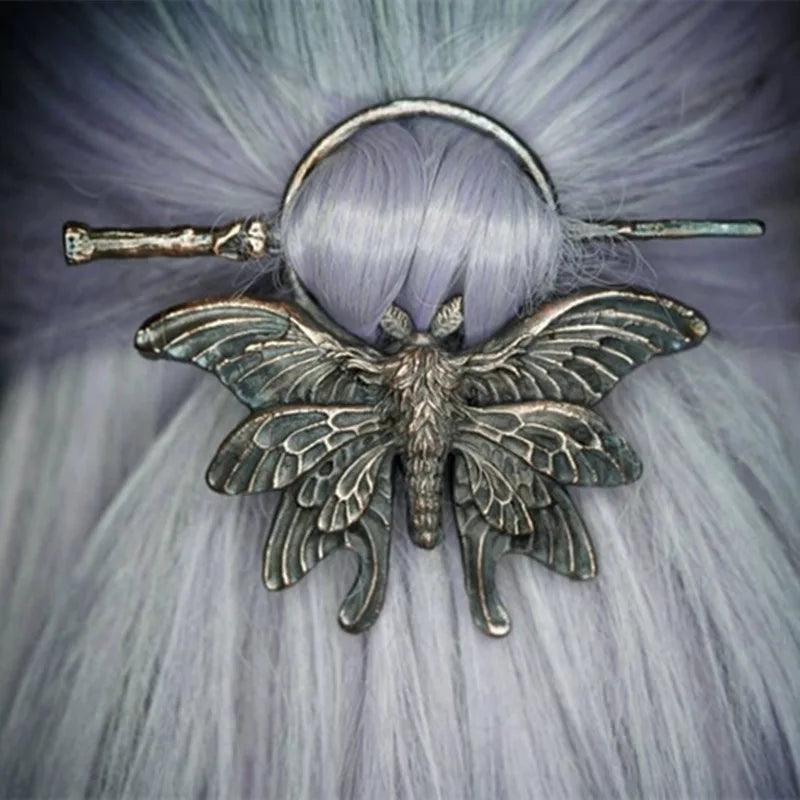 Vintage Gothic Punk Metal Hair Sticks – Women's Hairpin Hair Sticks Hairpin SWANS A