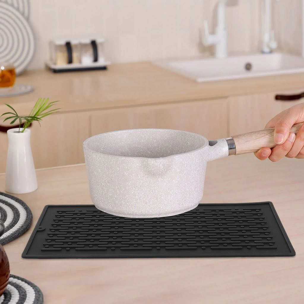 2-Pack Silicone Dish Drying Mats – Non-Slip & Heat-Resistant Dish Drying Mat SWANS