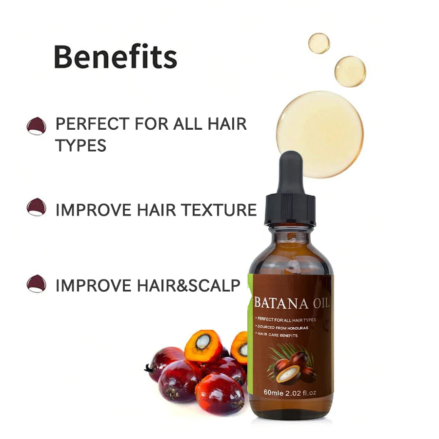 Batana Hair Nourishing Oil 60ml – All Hair Types | Unisex Hair Nourishing Oil SWANS