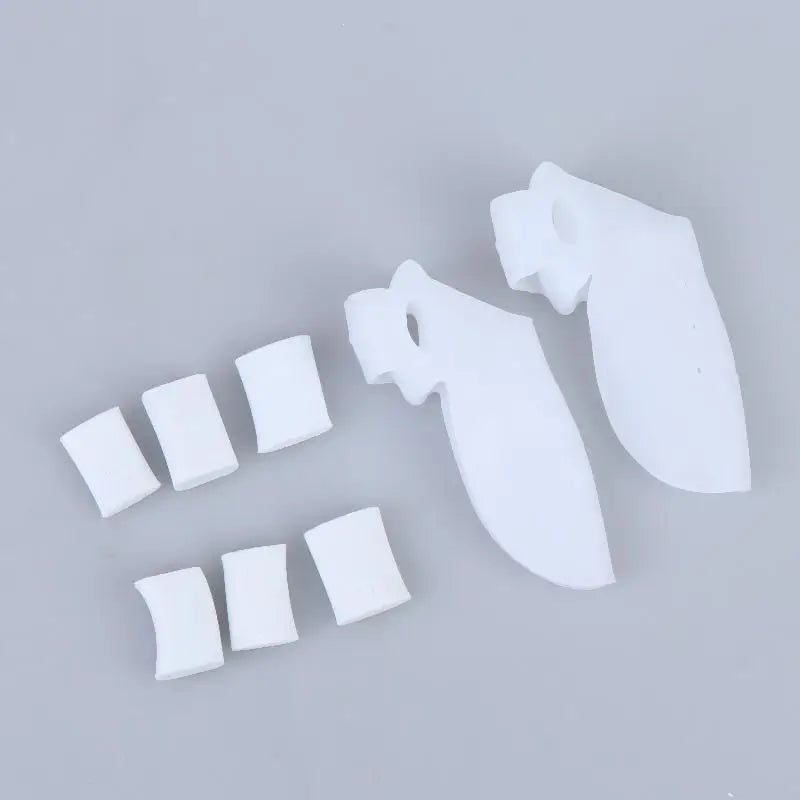 Ultra-Soft Silicone Toe Separators 1 Pair – Foot Care Tool Silicone Toe Separators SWANS
