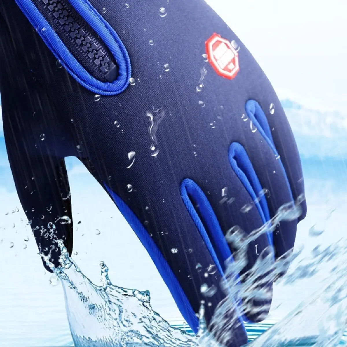 SWANS Winter Cycling Gloves – Windproof Touchscreen Full Finger Cycling Gloves SWANS