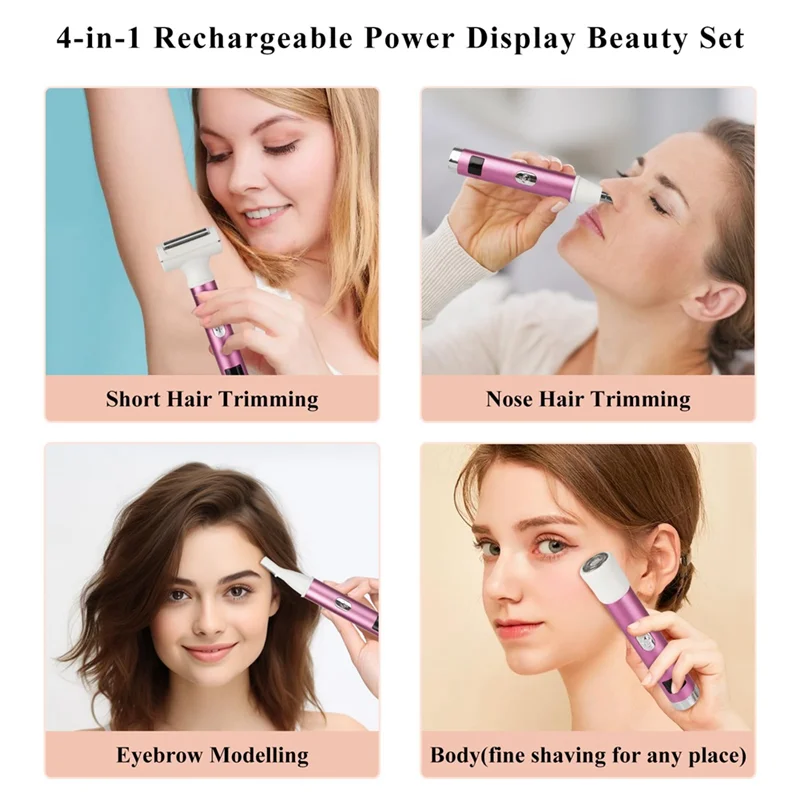 SWANS AA20 Cordless Electric Shaver & Bikini Trimmer Wet/Dry Women's Electric Shaver SWANS