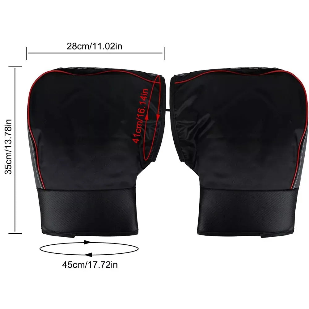 Motorcycle Windproof Handle Muffs – Waterproof & Reflective Motorcycle Handle Muffs SWANS