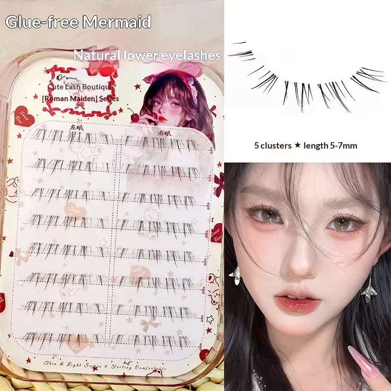Self-Adhesive False Eyelashes – Fox Eye, Cat Eye & Wispy