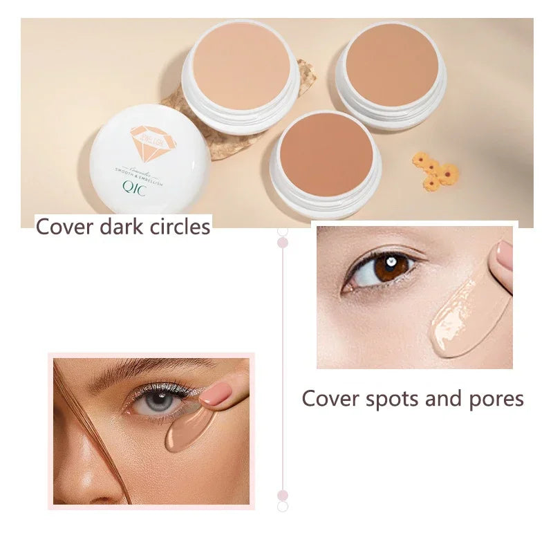 High Coverage Concealer BB Cream – Waterproof Foundation Concealer BB Cream SWANS