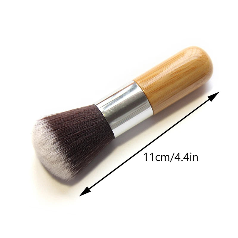 KuZHEN Flat Top Makeup Brush – Foundation, Blush & Powder Makeup Brush SWANS